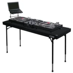 Odyssey CTBC2060 Portable Pro DJ Work Table W/ Adjustable Folding Legs (2 Pack) -Baxton Home Shop GUEST 447bf529 e11e 4556 9b33 8cfe49fea5aa