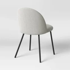 2pk Nils Metal Base Dining Chairs Gray Woven Fabric - Project 62™ -Baxton Home Shop GUEST 45a6c712 82aa 4778 97a5 304fda22d057