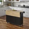 Dolly Madison Kitchen Cart With Wood Top - Home Styles -Baxton Home Shop GUEST 46556180 ea5d 4b5d 8b82 52b9f958680a