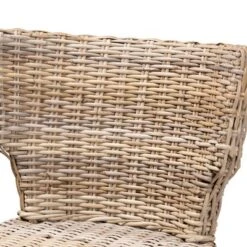 2pc Enver Rattan And Wood Dining Chair Set Natural/Brown - Bali & Pari -Baxton Home Shop GUEST 47443c8c 75a8 4f9f b2ab 20ac99f92455