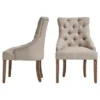 Lawler Button Tufted Dining Chair 2 In Set - Inspire Q® 2 Lawler Button Tufted Dining Chair 2 In Set - Inspire Q® -Baxton Home Shop GUEST 48fbafe6 8a25 4ff9 a8df 508a8087f60c