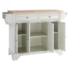 LaFaytte Top Kitchen Island Wood/White - Crosley -Baxton Home Shop GUEST 494adf75 e856 4fed bf6c 7957552e5ce9
