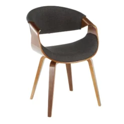 Curvo Mid-Century Modern Dining Accent Chair - LumiSource -Baxton Home Shop GUEST 49928ae0 1c20 434b b99b 71fb80ef34af
