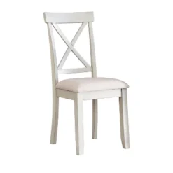 Set Of 2 Lafayette Wood Upholstered Dining Chairs - Vifah -Baxton Home Shop GUEST 4aebe829 9150 4d5f 8a4f 956415923da2