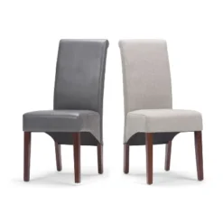 Set Of 2 Franklin Deluxe Parson Dining Chair - Wyndenhall 13 Set Of 2 Franklin Deluxe Parson Dining Chair - Wyndenhall -Baxton Home Shop GUEST 4b6e9750 8eb7 4fd7 a705 5aabddc10ada