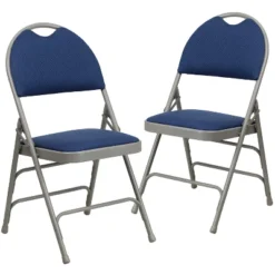 Flash Furniture 2 Pack HERCULES Series Extra Large Ultra-Premium Triple Braced Metal Folding Chair With Easy-Carry Handle 29 Flash Furniture 2 Pack HERCULES Series Extra Large Ultra-Premium Triple Braced Metal Folding Chair With Easy-Carry Handle -Baxton Home Shop GUEST 4c0ffeef 5d45 46a8 9da1 86e8c4756066