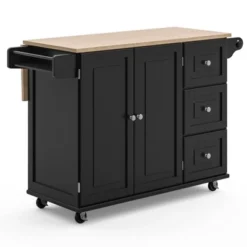 Dolly Madison Kitchen Cart With Wood Top - Home Styles -Baxton Home Shop GUEST 4c2eaa3a a1a9 47b3 81e8 05382f1be991
