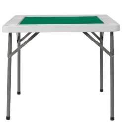 Emma And Oliver 34.5" Square 4-Player Folding Card Game Table With Green Felt And Cup Holders 18 Emma And Oliver 34.5" Square 4-Player Folding Card Game Table With Green Felt And Cup Holders -Baxton Home Shop GUEST 4d67a89c 1b41 40ab ab68 84702a716c8a
