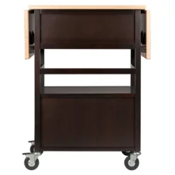 Bellini Kitchen Cart Coffee/Natural - Winsome 19 Bellini Kitchen Cart Coffee/Natural - Winsome -Baxton Home Shop GUEST 4ea5f6e9 2462 473a 8d11 f15f39867958