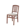 2pc Slat Back Folding Chairs Cherry - Stakmore -Baxton Home Shop GUEST 4fae830b 9746 4df1 9fa8 3c53055a8dee