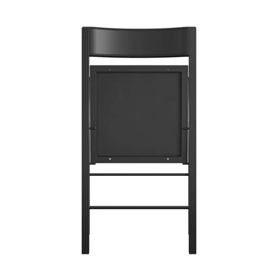 Cosco 2pk Modern Slim Line Vinyl Padded Folding Chairs 9 Cosco 2pk Modern Slim Line Vinyl Padded Folding Chairs - Image 7