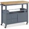 Anson Kitchen Cart Gray - ClickDecor -Baxton Home Shop GUEST 50fefc71 498a 4e5f a375 a0fe51c629ea