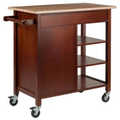 Marissa Kitchen Cart Walnut - Winsome -Baxton Home Shop GUEST 510be53b 4750 4035 9666 0696ea4aae88