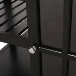 Byway Contemporary Kitchen Cart With Wheels Black/Natural - Christopher Knight Home 19 Byway Contemporary Kitchen Cart With Wheels Black/Natural - Christopher Knight Home -Baxton Home Shop GUEST 52fe4467 f2f4 4af3 9e38 514584f244ff