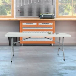 6" Resin Multi Purpose Table Light Gray - OSP Home Furnishings 9 6" Resin Multi Purpose Table Light Gray - OSP Home Furnishings -Baxton Home Shop GUEST 533e2685 a038 4683 ba9b 99b3fd82c93f