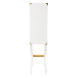 Claude Tall Bar Cabinet With Storage White/Gold - Aiden Lane -Baxton Home Shop GUEST 54be0cc2 77e8 44fe 88d4 ec63e2d57c1f