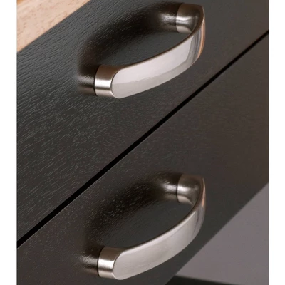 Bellini Kitchen Cart Coffee/Natural - Winsome 11 Bellini Kitchen Cart Coffee/Natural - Winsome - Image 9