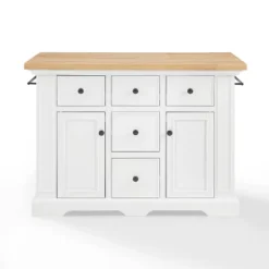 Julia Wood Top Kitchen Island - Crosley -Baxton Home Shop GUEST 5644fc06 1f40 41d5 9dbd d07be4b03204