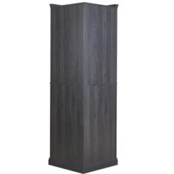 Home Source Corner Bar Cabinet With Rotating Wine Rack -Baxton Home Shop GUEST 56f9d392 9e16 4319 9251 2267be6efea8