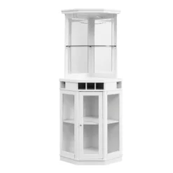 Home Source Corner Bar Unit Charcoal -Baxton Home Shop GUEST 5768756c eb09 4194 be21 8b792f295e60
