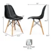 Costway 2PCS Modern DSW Dining Chair Office Home W/ Mesh Design Wooden Legs 2 Costway 2PCS Modern DSW Dining Chair Office Home W/ Mesh Design Wooden Legs -Baxton Home Shop GUEST 57c4a5f4 0bf5 4a88 9c44 373d33770499