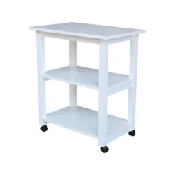 Addison Microwave Cart - International Concepts -Baxton Home Shop GUEST 58382e3c 934c 4fdf 9fd5 3fa3d92d9e65