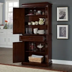 Parsons Pantry Storage Wood/Mahogany - Crosley -Baxton Home Shop GUEST 58a3b6fe dc9e 42ee b077 2af09b9366cc