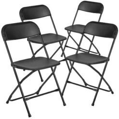 Emma And Oliver 650 Lb. Capacity Premium Home And Event Plastic Folding Chair (4 Pack) -Baxton Home Shop GUEST 5956a2f0 c100 49f6 bbb8 956c2e4aae91