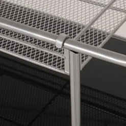 Bridger Modern 3 Tier Bar Cart With Glass Shelving Silver/Black - Christopher Knight Home -Baxton Home Shop GUEST 5a045167 1be5 4283 9033 fc78038f3b29