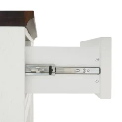 Clifton Kitchen Island With Camille Stools Distressed White/Black - Crosley -Baxton Home Shop GUEST 5bb2ee8d d4c6 4fbe a1c5 1d7e70a72471