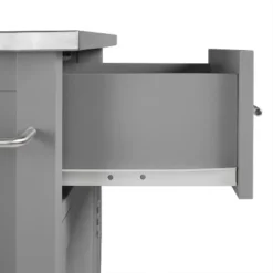 Savannah Stainless Steel Top Compact Kitchen Island Cart Gray - Crosley -Baxton Home Shop GUEST 5c1b86d6 455a 4c84 ab78 1bb1eb3d4434