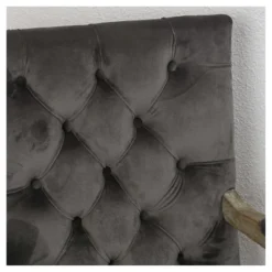 Saltillo New Velvet Arm Dining Chair - Charcoal - Christopher Knight Home -Baxton Home Shop GUEST 5dd670bf 0b2e 4f53 ba5a 3a295de28386