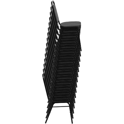 Flash Furniture HERCULES Series Trapezoidal Back Stacking Banquet Chair With 2.5" Thick Seat 7 Flash Furniture HERCULES Series Trapezoidal Back Stacking Banquet Chair With 2.5" Thick Seat - Image 5