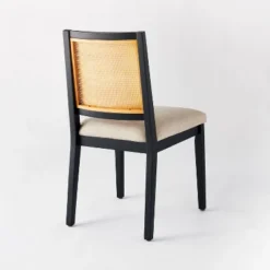 Oak Park Cane Dining Chair Black - Threshold™ Designed With Studio McGee -Baxton Home Shop GUEST 5e82c568 fb8a 478d 8bf8 4ffd28cbfd2a