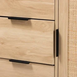 Harrison Wood And Rattan 3 Drawer Sideboard Dining Cabinet Natural Brown/Black - Baxton Studio 14 Harrison Wood And Rattan 3 Drawer Sideboard Dining Cabinet Natural Brown/Black - Baxton Studio -Baxton Home Shop GUEST 61543cf0 db6b 4d77 b6b1 001d537cdf1b