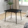 Flash Furniture Madelyn Black Folding Card Table - Lightweight Portable Folding Table With Collapsible Legs - Set Of 3 -Baxton Home Shop GUEST 6176e837 6fb2 4e6e ac71 9055aac9748c