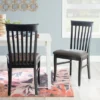 Set Of 2 Smythe Upholstered Chairs Black - Linon -Baxton Home Shop GUEST 61cac39f 18ed 4786 a54f 5ec354df19ae