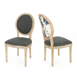 Set Of 2 Phinnaeus Farmhouse Dining Chairs - Christopher Knight Home -Baxton Home Shop GUEST 636c37af 2a03 4244 b228 9d60ef97b1a3