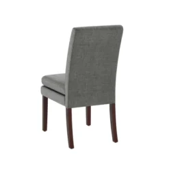 Set Of 2 Cale Upholstered Dining Chairs Gray Linen With Dark Base - Room & Joy 16 Set Of 2 Cale Upholstered Dining Chairs Gray Linen With Dark Base - Room & Joy -Baxton Home Shop GUEST 6382e743 fa0b 470c af5a e21c0fc38471