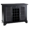 LaFayette Sliding Top Bar Cabinet - Black - Crosley -Baxton Home Shop GUEST 63f1ca87 5d84 4a1a 83b9 119cbbc3012c