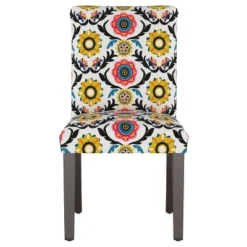 Hendrix Dining Chair In Damask - Skyline Furniture -Baxton Home Shop GUEST 63fbe9f9 4bb6 4f19 b6b2 d448b4b4c49f