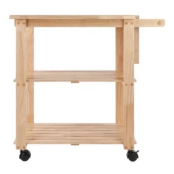 Utility Cart With Cutting Board Wood/Natural - Winsome -Baxton Home Shop GUEST 65818a77 0ed2 44f0 8df9 94a9a6627fc1