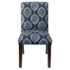 Hendrix Dining Chair In Damask - Skyline Furniture -Baxton Home Shop GUEST 66d3a5a7 2278 4e9c 96a5 eba29fca739a