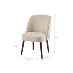 Dining Chairs Natural -Baxton Home Shop GUEST 66fa671b 5d4e 4899 8a05 b4b9270730d6