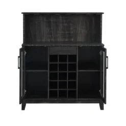 Wine Bar Cabinet With Glass Doors - Home Source