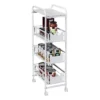 Honey-Can-Do 4 Tier Slim Cart With Pull-Out Baskets