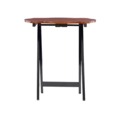 Austin Tray Table Set Black/Hazelnut - Powell Company -Baxton Home Shop GUEST 6b4578f9 fabd 4db1 95e7 4e9d87eb4d50
