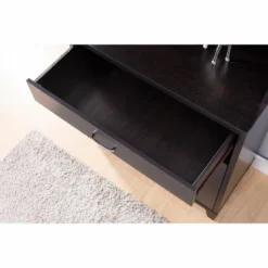 FC Design 67"H Kitchen Baker's Rack Utility Storage Cabinet With Drawer And Two-Door Cabinet In Red Cocoa Finish -Baxton Home Shop GUEST 6c0a3fe8 0b79 4fc9 8a52 5a3bd15e83f2