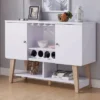 Sfax 4 Bottle Buffet Server White - MiBasics 1 Sfax 4 Bottle Buffet Server White - MiBasics -Baxton Home Shop GUEST 6ca54222 1411 43cf 8ba9 52fa88973cda