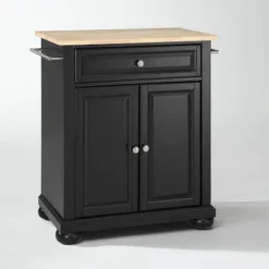 Alexandria Wood Top Portable Kitchen Island/Cart - Crosley -Baxton Home Shop GUEST 6cb7c380 8fdc 4066 9d0f 503e57a20b12